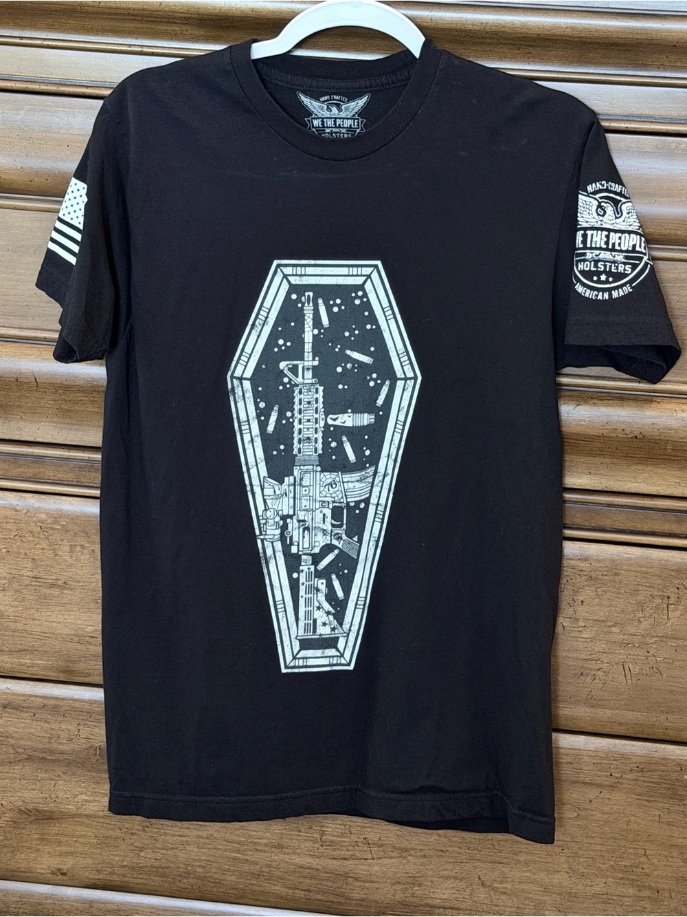 WE THE PEOPLE Black Graphic Tee New Without Tags Size Medium